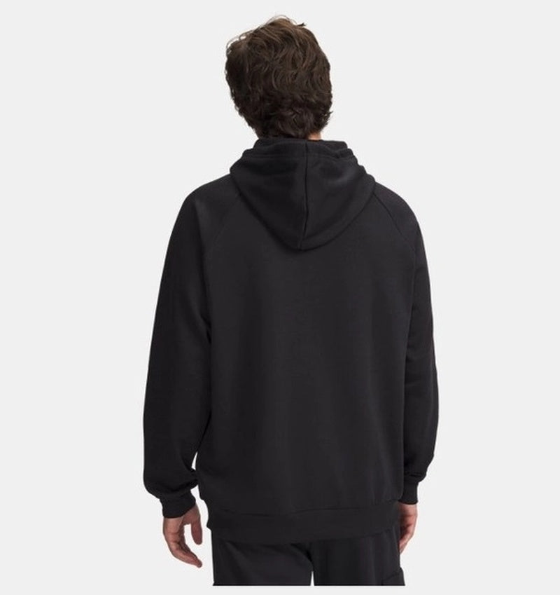 Under Armour Rival Fleece Logo Erkek Sweatshirt - Siyah