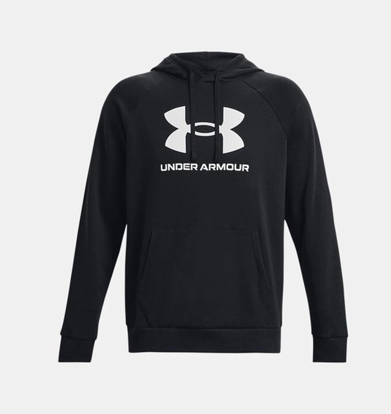 Under Armour Rival Fleece Logo Erkek Sweatshirt - Siyah