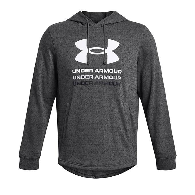 Under Armour Rival Terry Graphic Gri Erkek Sweatshirt