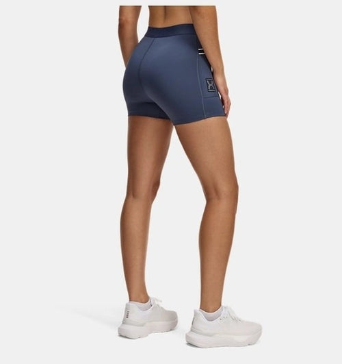 Under Armour Run 96 Short Kadın Tayt - Gri