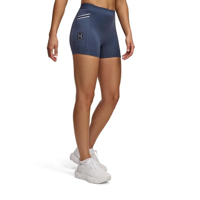 Under Armour Run 96 Short Gri Kadın Tayt