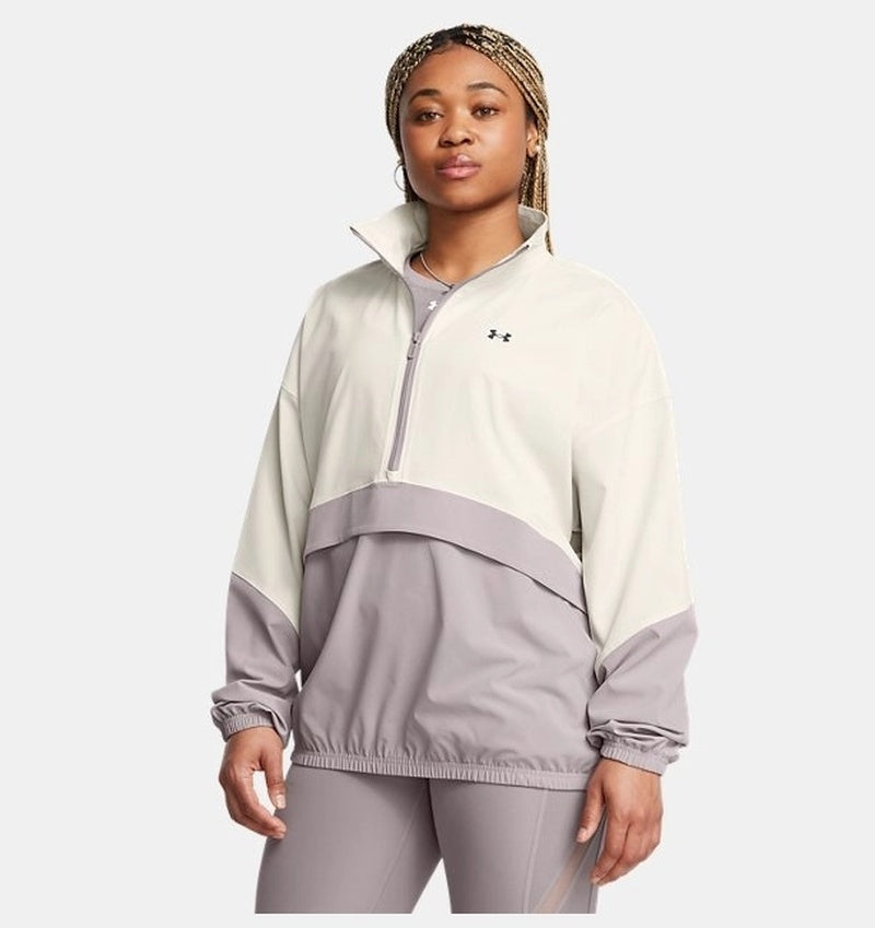 Under Armour Sport Anorak Kadın Sweatshirt - Beyaz