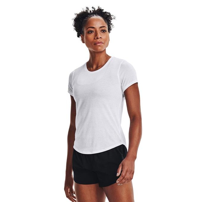 Under Armour Streaker SS Beyaz Kadın T-Shirt
