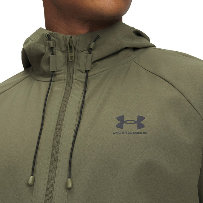 Under Armour Stretch Wvn Windbreakereu Yeşil Erkek Mont