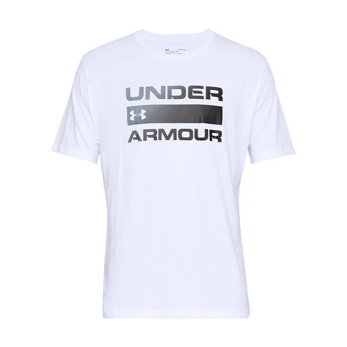 Under Armour Team Issue Wordmark SS Beyaz Erkek T-Shirt
