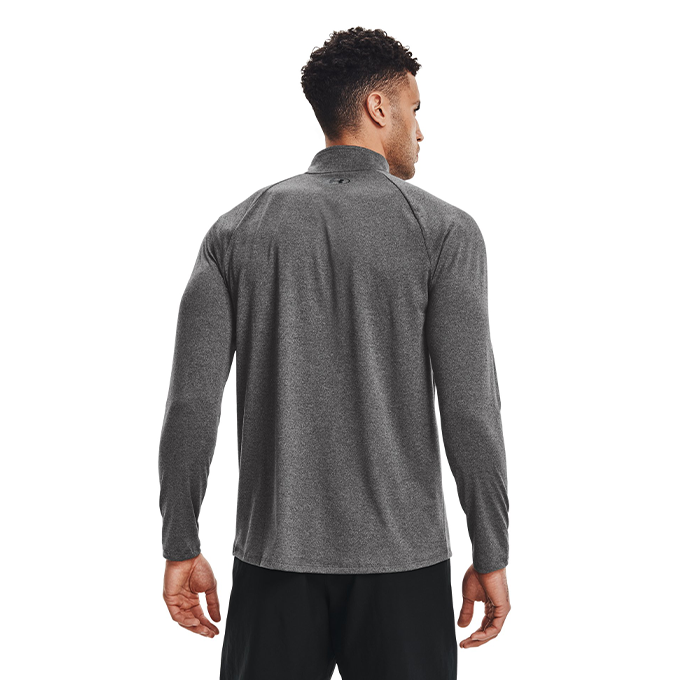 Under Armour Tech 2.0 1/2 Zip Gri Erkek T-Shirt