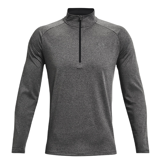 Under Armour Tech 2.0 1/2 Zip Gri Erkek T-Shirt