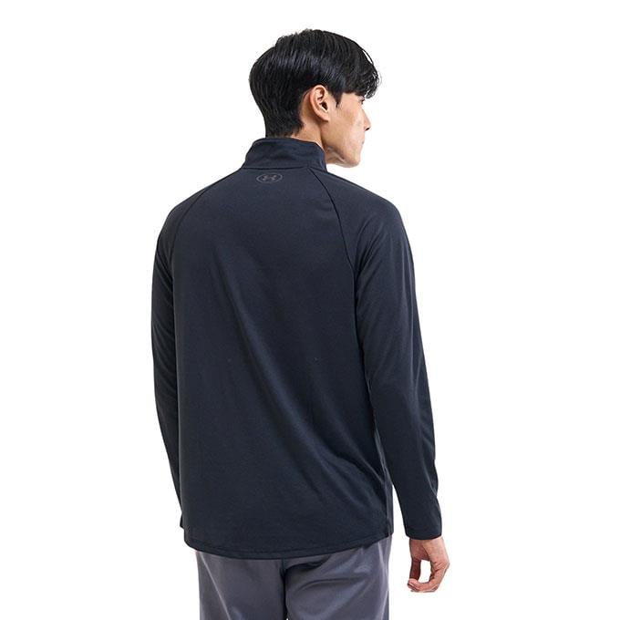 Under Armour Tech 2.0 1/2 Zip Siyah Erkek T-Shirt