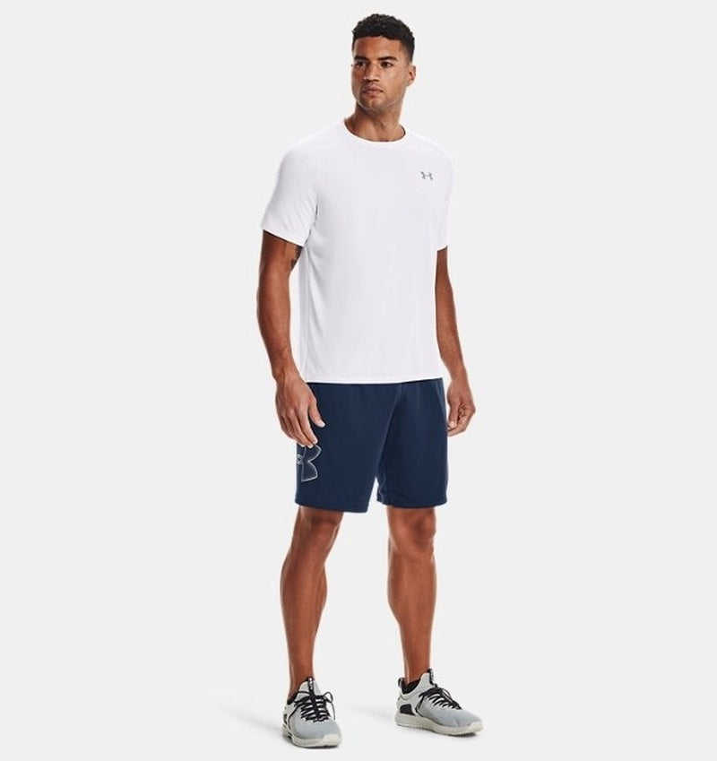 Under Armour Tech 2.0 SS Erkek Tişört - Beyaz