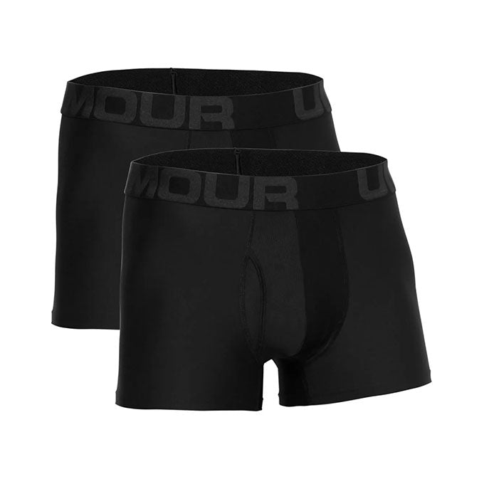 Under Armour Tech 3In2 Pack Siyah Erkek Boxer