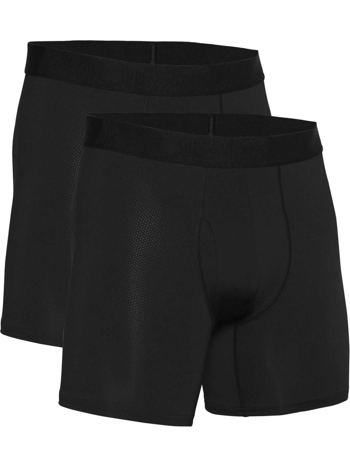Under Armour Tech Mesh 6In2 Pack Erkek Boxer - Siyah