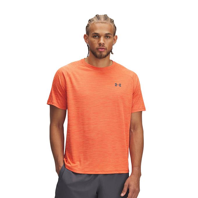 Under Armour Tech Textured SS Kırmızı Erkek T-Shirt