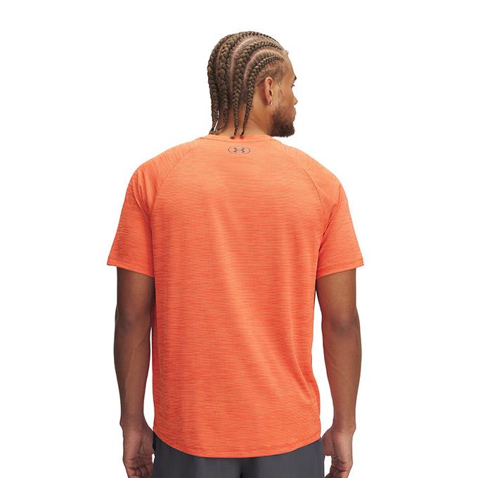 Under Armour Tech Textured SS Kırmızı Erkek T-Shirt