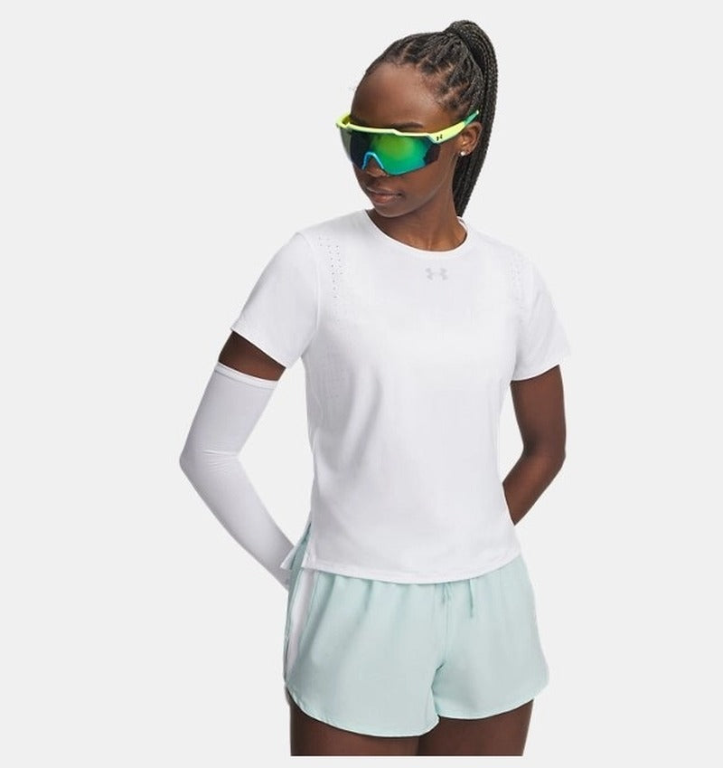 Under Armour  Velociti Pro  Kadın T-Shirt - Beyaz