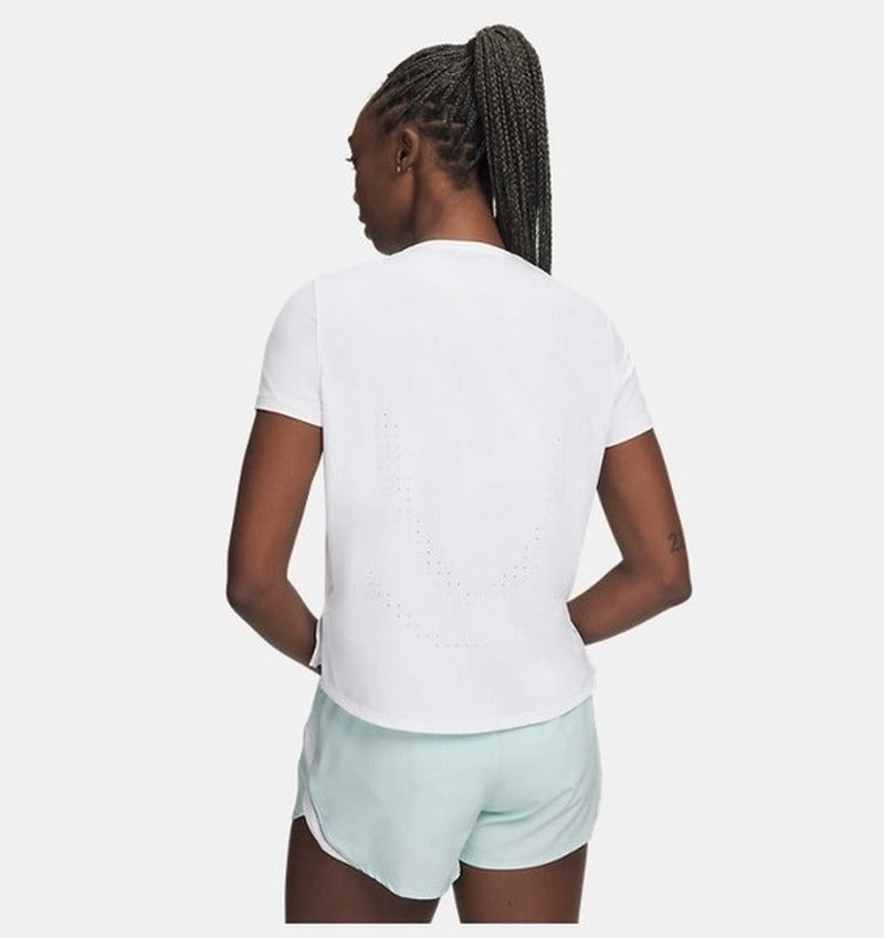 Under Armour  Velociti Pro  Kadın T-Shirt - Beyaz