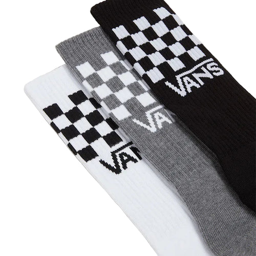Vans Classic Check Crew Erkek Çorap - Siyah