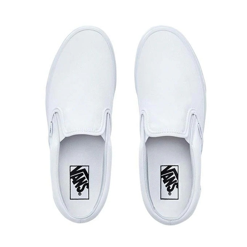 Vans Classic Slip-On Unisex Sneaker - Beyaz