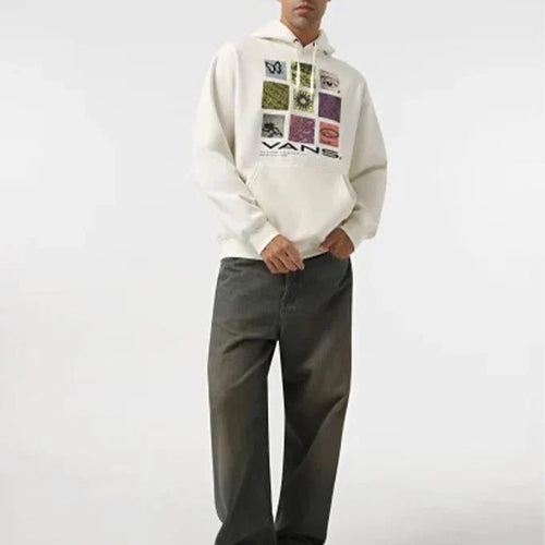 Vans Cluster 66 Po Erkek Sweatshirt - Beyaz