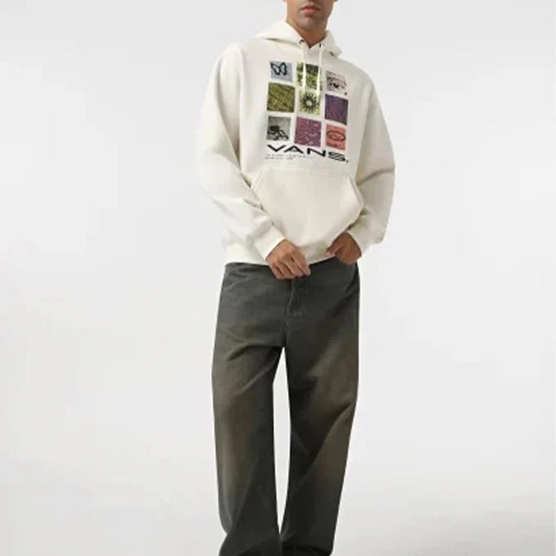 Vans Cluster 66 Po Erkek Sweatshirt - Beyaz
