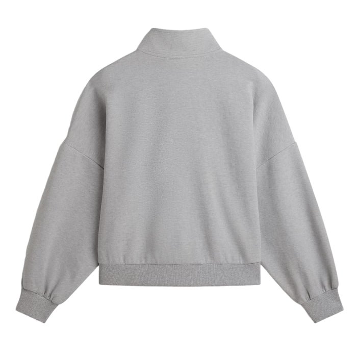 Vans Elevated Double Knit Loose Mock Neck Kadın Sweat - Gri - görsel 3
