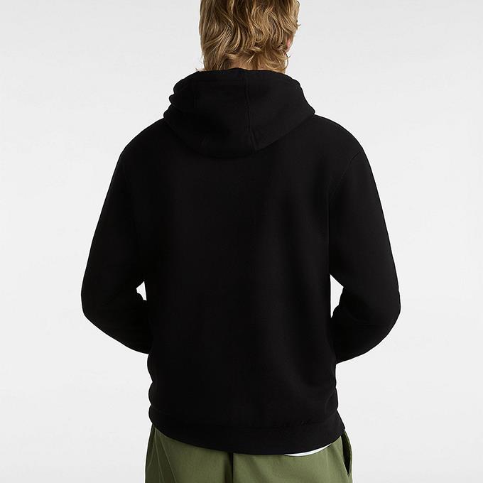 Vans Essentıal Relaxed Po Erkek Black Sweatshirt