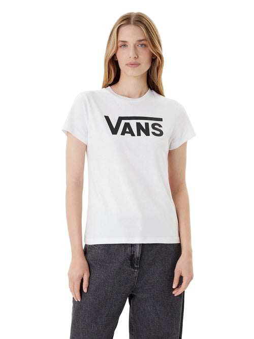 Vans Flying V Crew Kadın T-Shirt - Beyaz