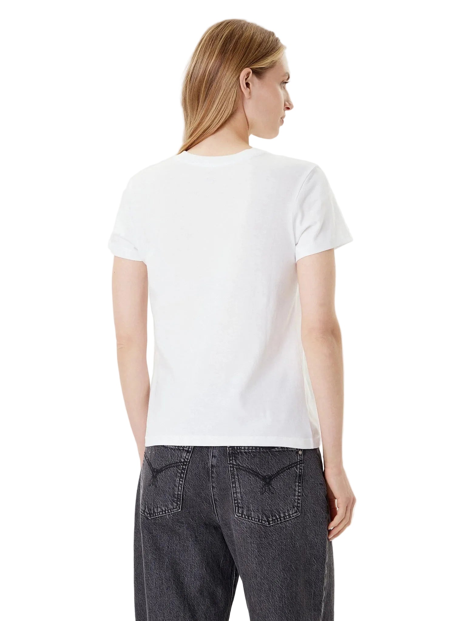 Vans Flying V Crew Kadın T-Shirt - Beyaz
