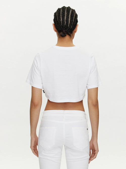 Vans Flying V Crew Crop II Kadın T-Shirt - Beyaz