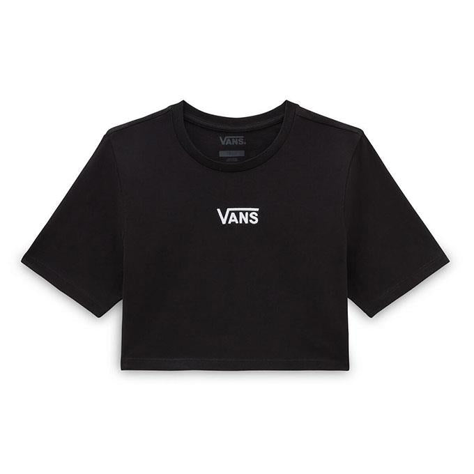 Vans Flying V Crew Crop Iı Kadın Siyah T-Shirt