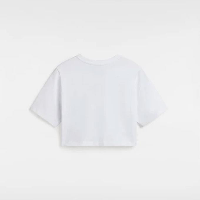 Vans Flying V Crew Crop Iı Kadın Whıte T-Shirt