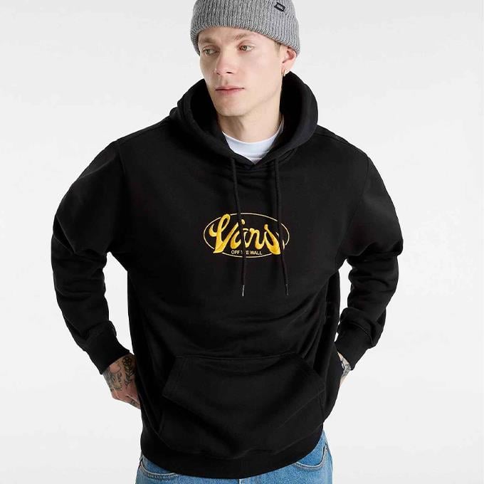 Vans Global Lıne Loose Po Erkek Black Sweatshirt