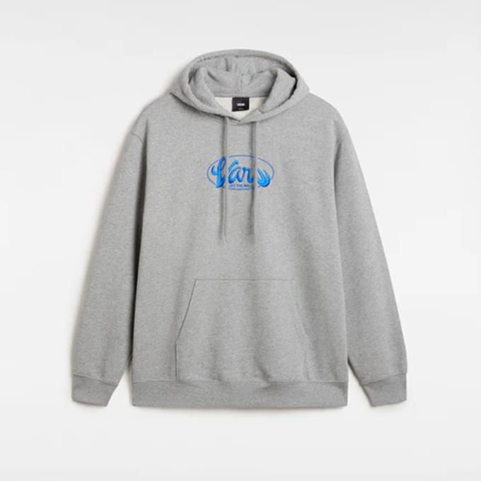 Vans Global Lıne Loose Po Erkek Cement Heather Sweatshirt