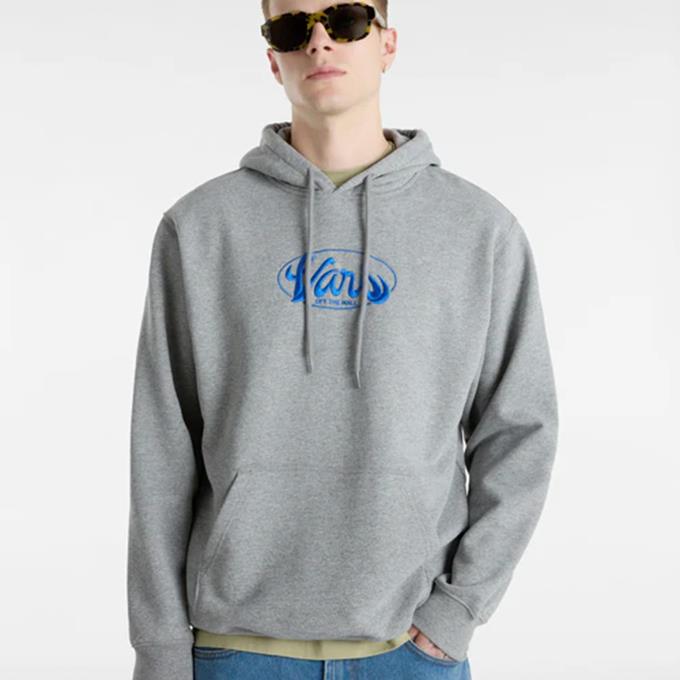 Vans Global Lıne Loose Po Erkek Cement Heather Sweatshirt