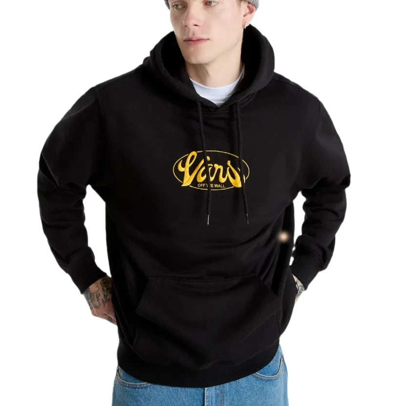 Vans Global Line Loose PO Erkek Sweatshirt - Siyah