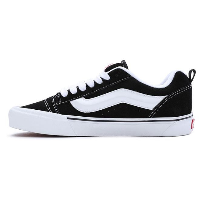 Vans Knu Skool Unisex Black/True White Sneaker