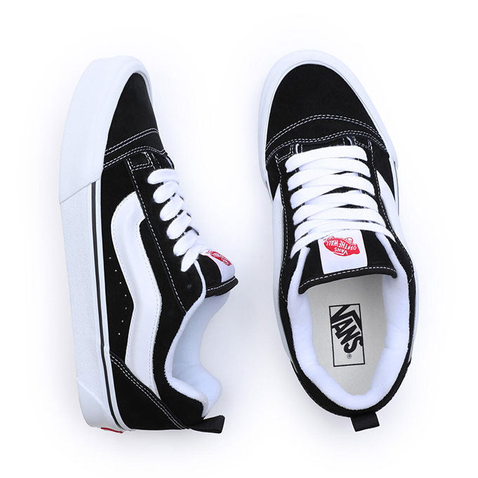 Vans Knu Skool Unisex Black/True White Sneaker