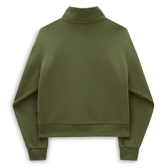 Vans Leighton Mock Neck Fleece Kadın Olivine Sweatshirt