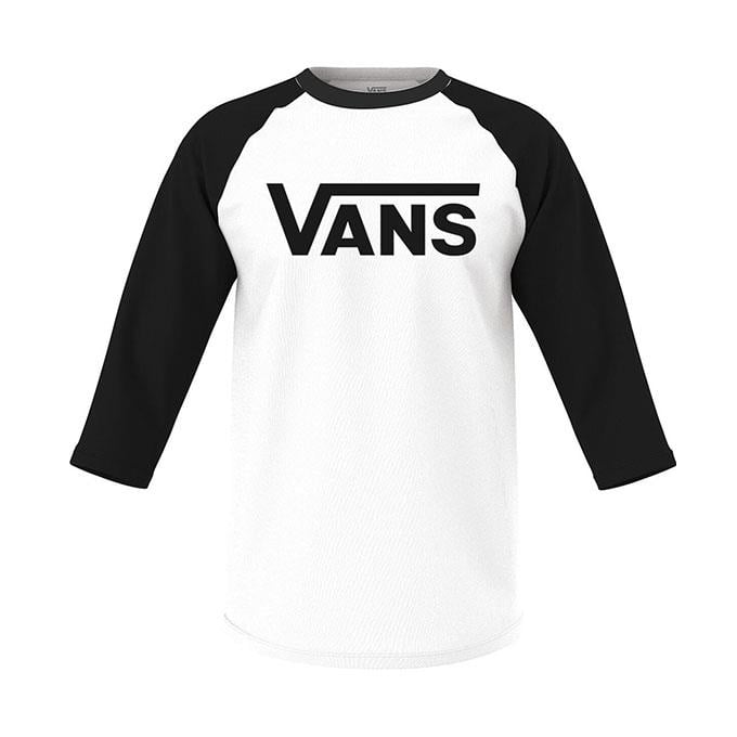 Vans Mn Classıc Raglan Erkek Whıte/Black T-Shirt