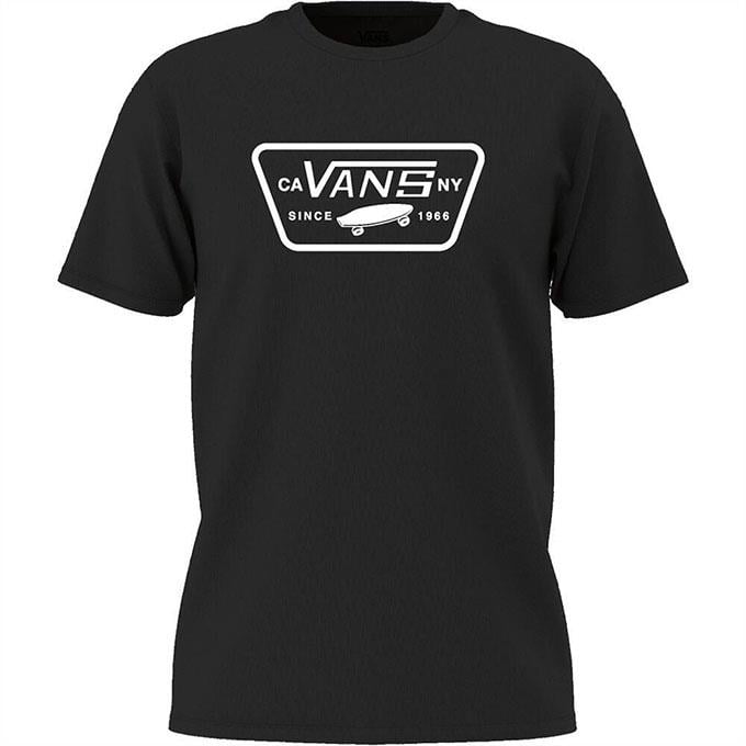 Vans Mn Full Patch Erkek Black/Whıte T-Shirt