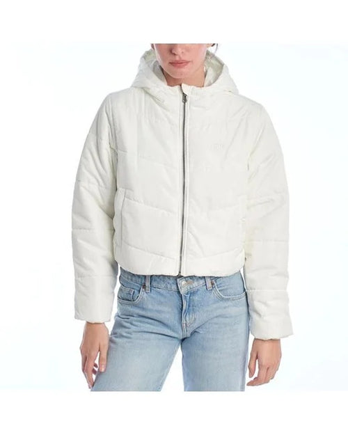 Vans MTE Foundry Crop Puff Hood Kadın Mont - Beyaz