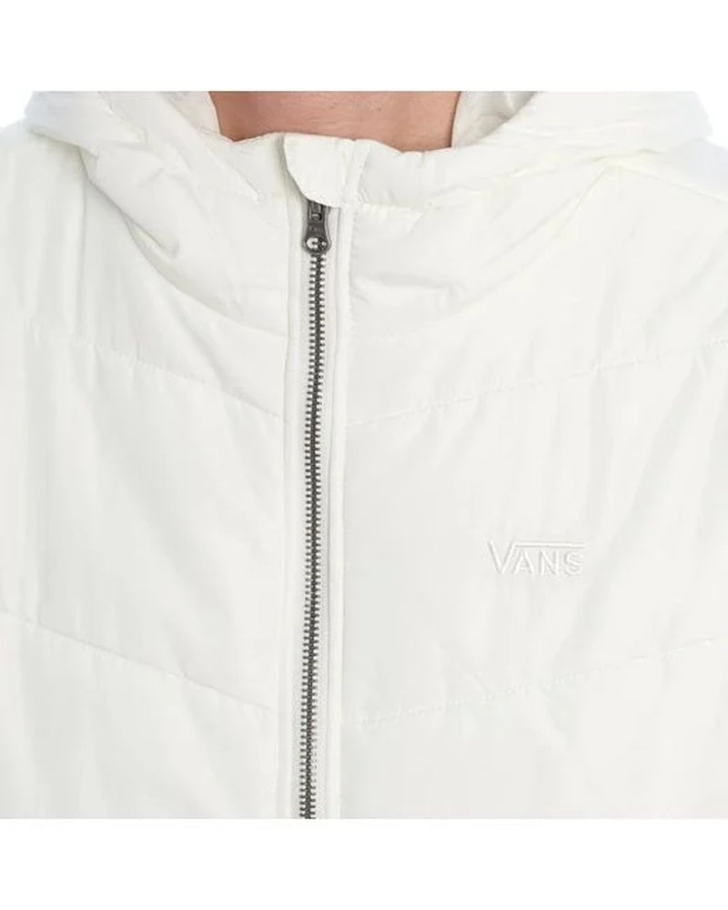 Vans MTE Foundry Crop Puff Hood Kadın Mont - Beyaz