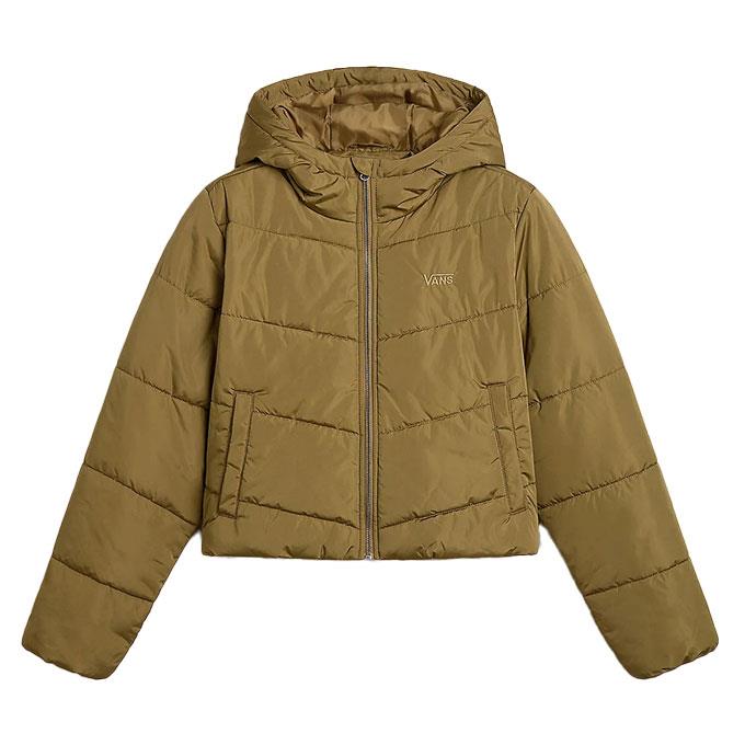 Vans MTE Foundry Crop Puff Hood Beyaz Kadın Mont