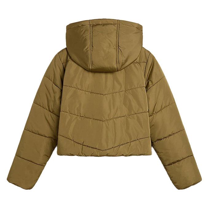 Vans MTE Foundry Crop Puff Hood Beyaz Kadın Mont