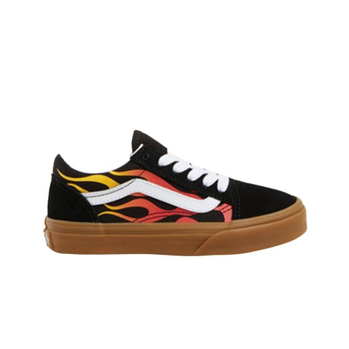 Vans Old Skool Çocuk - Erkek Black/Gum Sneaker