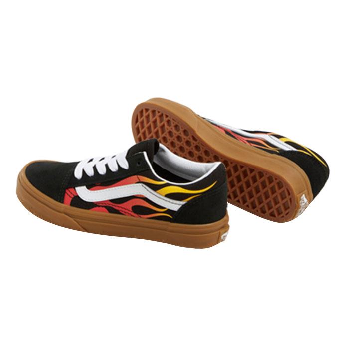 Vans Old Skool Çocuk - Erkek Black/Gum Sneaker