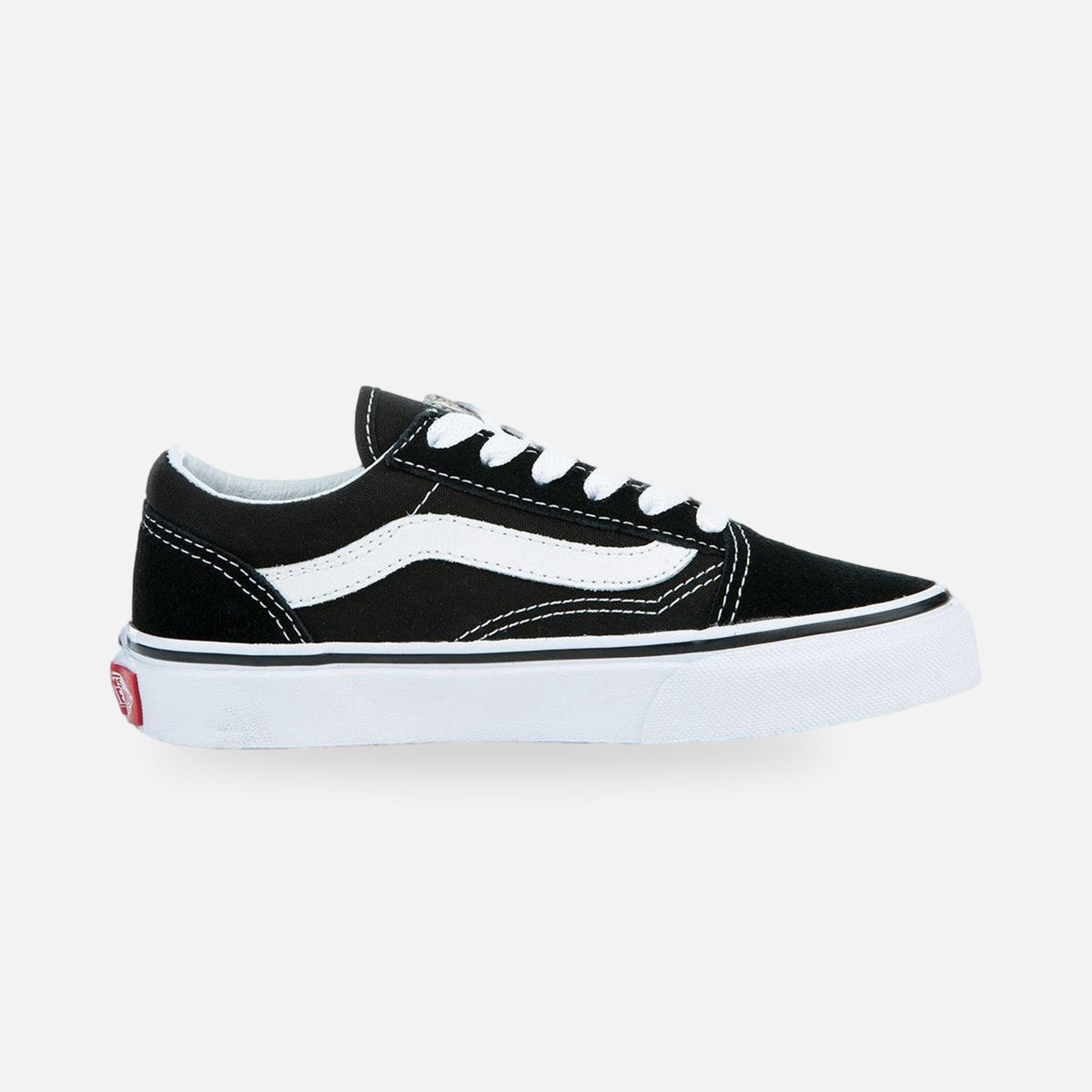 Vans Old Skool Çocuk Sneaker - Siyah-Beyaz
