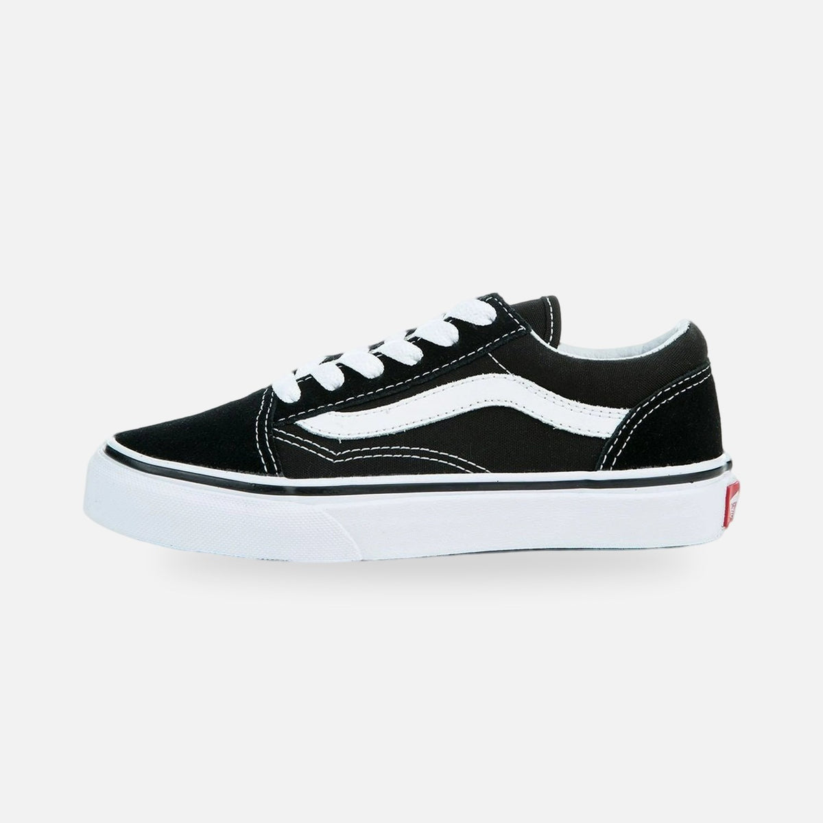 Vans Old Skool Çocuk Sneaker - Siyah-Beyaz