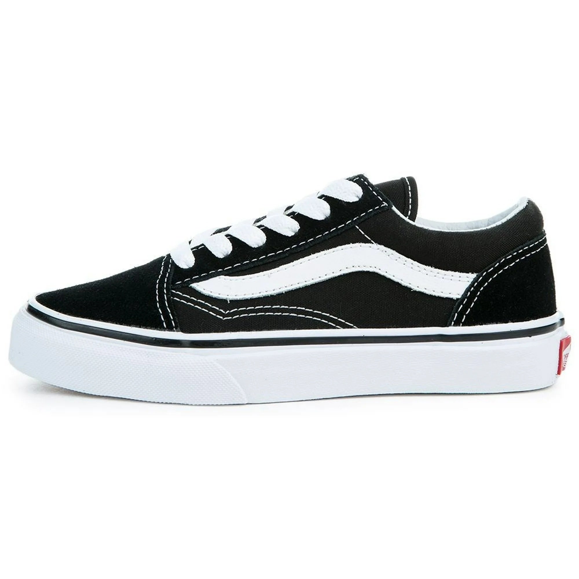 Vans Old Skool Çocuk Sneaker - Siyah-Beyaz