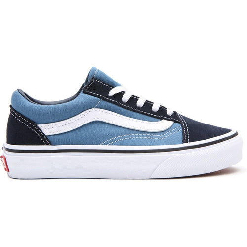 Vans Old Skool Çocuk Sneaker - Mavi-Lacivert