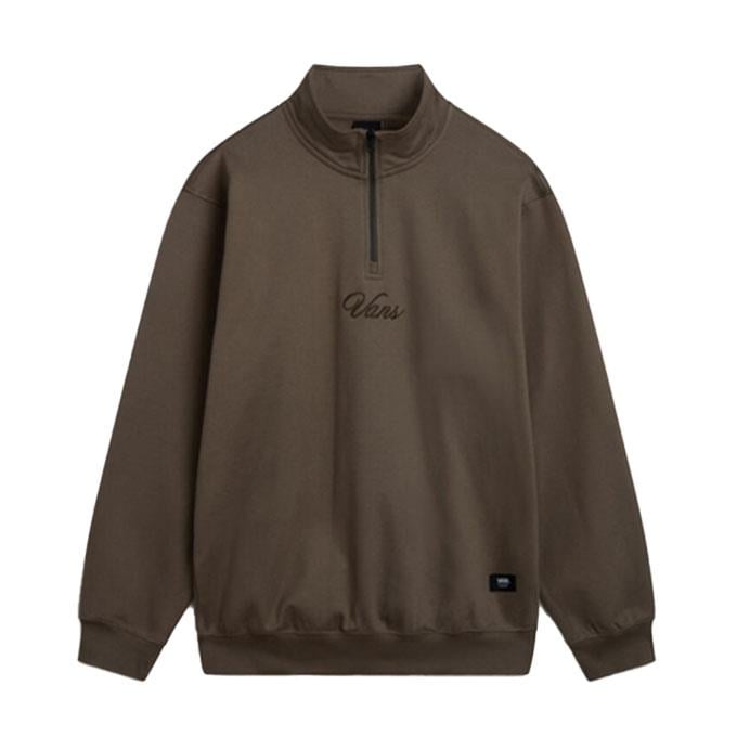 Vans Scripted Loose Fleece Qzıp Erkek Bungee Cord Sweatshirt